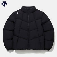 迪桑特(DESCENTE)男女同款短款pooper日常休闲保暖羽绒服夹克 哑光黑 L(100) L (100)