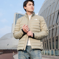 北面轻薄羽绒服男装秋冬户外保暖运动服外套薄款棉羽男士夹克
