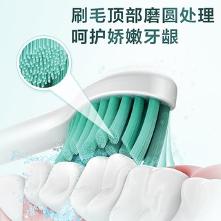 PHILIPS飞利浦电动牙刷刷头HX2021适配HX2421/2451/2471软毛