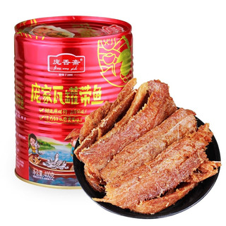 庞香斋庞家瓦罐带鱼 香辣味红烧鱼400g*罐即食海鲜红烧带鱼肉罐头 庞家瓦罐带鱼400g*3罐