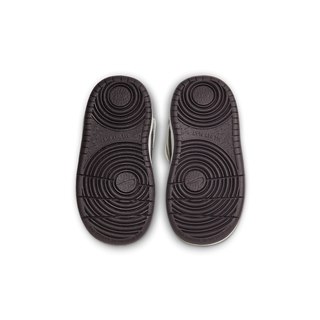 耐克（NIKE）酷菠萝男女童COURT婴童运动鞋板鞋魔术贴冬季宝宝CD7784 126帆白/暗调勃艮第酒红/白 18.5