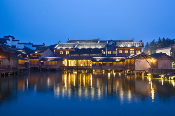 含西栅门票！景区内，周边游好去处！乌镇水市客舍 亲子标间1晚（含早茶+景区游览车+西栅门票等）
