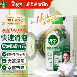 滴露 洗衣机清洗剂金装松木250ml 有香型 强力除垢杀菌 洗衣机清洁剂