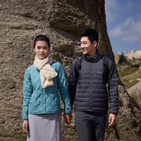 mont·bell日本初冬户外超轻保暖无领800蓬鹅绒羽绒服男冲锋衣内胆