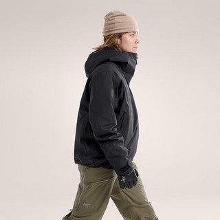 ARC'TERYX始祖鸟 SENTINEL INSULATED ANORAK 防水 女子 滑雪保暖棉服 BLACK/黑色 L