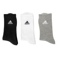 Adidas阿迪达斯袜子男袜女袜三双装中筒透气运动袜IC1311