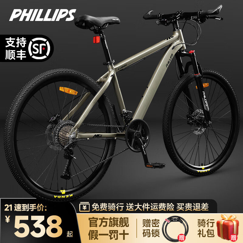 香槟金-铝合金车架-油碟