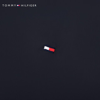 Tommy Hilfiger25春夏女装休闲净色轻薄立领连帽风衣款单夹克外套03979 藏青色DW5 L （：125-135斤）