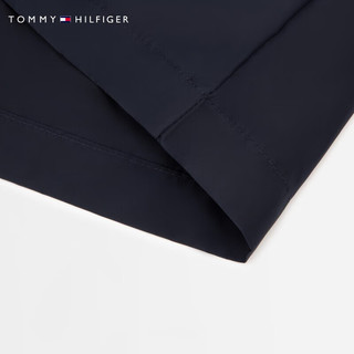 Tommy Hilfiger25春夏女装休闲净色轻薄立领连帽风衣款单夹克外套03979 藏青色DW5 L （：125-135斤）