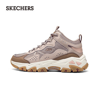 斯凯奇（Skechers）云屿女鞋户外中帮登山鞋徒步鞋软底减震休闲运动鞋180133新年