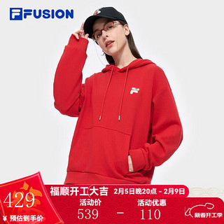 FILA FUSION 斐乐服饰情侣款连帽卫衣