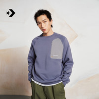 匡威（Converse） 秋冬男拼接感休闲上衣圆领卫衣10027088 10027088-A02 3XL