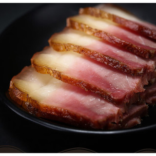 老炕正宗农家湖南湘西烟熏五花腊肉后腿肉熏肉老腊肉土特产 烟熏后腿腊肉【瘦肉多】 2斤