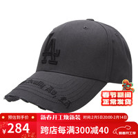 美职棒(MLB)官方男女帽子秋冬新款棒球帽休闲潮流遮阳帽硬顶鸭舌帽情人节礼物 洛杉矶道奇队/黑色 均码 F