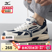 美津浓(MIZUNO)男鞋女鞋 25秋季新款运动鞋轻便透气休闲鞋缓震舒适跑步鞋 D1GH2230-21 40.5