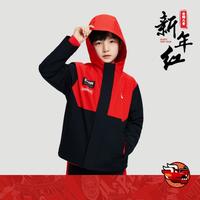 新年款|小软壳三防外套加绒保暖男童外套中大童秋冬加厚安踏童装