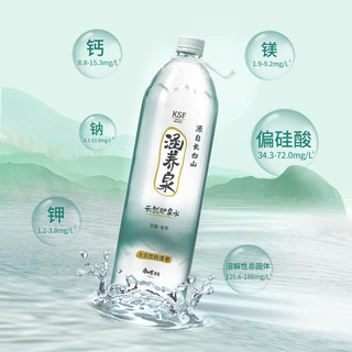 涵养泉 天然矿泉水1.5L*8瓶 长白山偏硅酸弱碱性矿泉水 饮用水整箱装