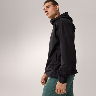 始祖鸟（ARC'TERYX）男士软壳 SOLANO HOODY 防风耐磨舒适透气连帽夹克 Bordeaux/波尔多红 S
