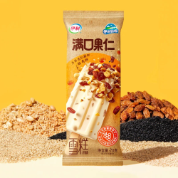 伊利 牧场满口果仁雪糕70克*1支