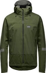GORE WEAR 男式 自行车夹克 防风 防水 Utility Green 尺码Medium