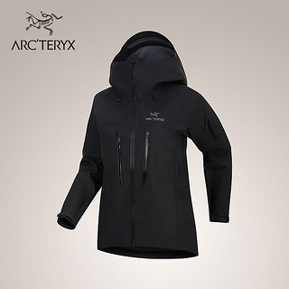 ARC'TERYX 始祖鸟 ALPHA SV JACKET GORE-TEX PRO 防水 女子 硬壳夹克 Black/黑色 S