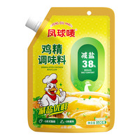 凤球唛减盐鸡精100g 加倍提鲜增香厨房调味料 减盐鸡精100g*1袋