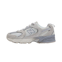 new balance NB23男鞋女鞋MR530系列复古运动老爹鞋 灰白色 MR530MR 37(脚长22.5cm)