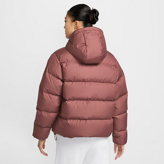 耐克（NIKE）SPORTSWEAR METRO PUFFER Therma-FIT 女子宽松羽绒连帽夹克 FZ5929-218