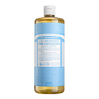 DR.BRONNER'S 布罗纳博士植物精油沐浴露 婴儿无香型946ml+237ml