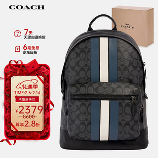 COACH 蔻驰 WEST 男士大号双肩包