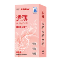 88VIP:赤尾 zioxx 透薄玻尿酸三合一安全套 30只