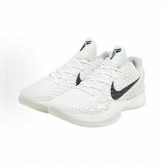 NIKE耐克Zoom Kobe 6 Protro All-Star 2.0防滑耐磨低帮运动篮球鞋 FQ3546-100白色 42.5 (270mm)