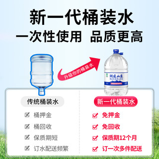 洞庭山 饮用天然水 19L/桶