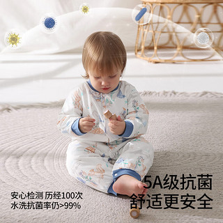 贝肽斯婴儿衣服夹棉连体衣秋冬加厚保暖新生幼儿宝宝冬季外出棉服