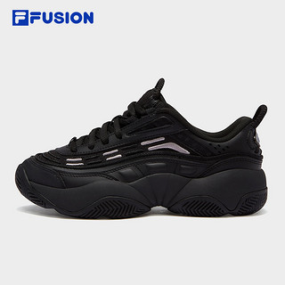 FILA FUSION斐乐潮牌FIRE火焰鞋女鞋复古篮球鞋2025春款运动鞋女