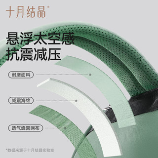 十月结晶奶爸包大容量时尚妈咪包出行遛娃轻便双肩背包