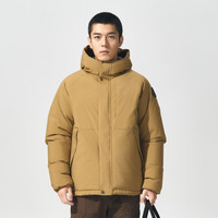 北极狐(FJALLRAVEN)男士白鹅绒羽绒服 2024新款户外保暖鹅绒服 232荞麦色 S A