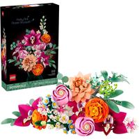 乐高 花卉植物系列 10342 粉黛花束乐高（LEGO）积木心动的信号同款粉黛花束男女孩玩具生日礼物