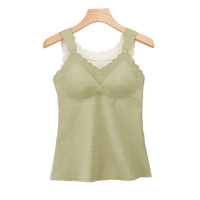 芬也(FENYE)哺乳背心吊带产后喂奶防走光怀孕期秋冬款加绒女保暖 肤XL 肤色 XL【120-140斤】