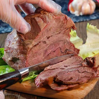笑熙熙牧小冰内蒙古草原酱牛肉五香黄牛腱子肉熟食卤味开袋即食 酱牛肉2包(包含蘸料包净重)