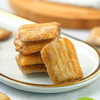 海狸先生 豆腐鱼酥小黄鱼酥脆零食即食鱼仔干炸黄花鱼小鱼干 带鱼罐头原味100g