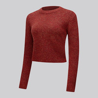 露露乐蒙lululemon丨Alpaca Wool-Blend 女士羊驼毛和羊毛混纺毛衣新年款LW3IB5S
