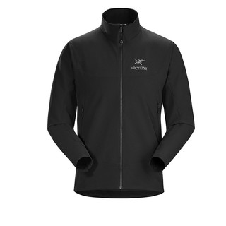 始祖鸟（ARC’TERYX） Gamma jacket 夹克 男轻型防风软壳夹克立领防风衣秋冬 Black Sapphire M（69-81kg）