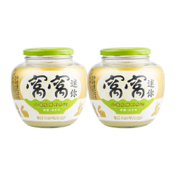 窝窝 醪糟520g*2瓶月子甜米酒小罐发酵糯米酒