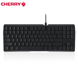 CHERRY MX BOARD 3.0S TKL 87键 有线机械键盘 侧刻 黑色 Cherry红轴 无光