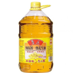 鲁花 5S压榨一级花生油 5.38L