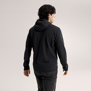 ARC'TERYX始祖鸟 KYANITE LIGHTWEIGHT HOODY 舒适 男子 抓绒衫 BLACK/黑色 S