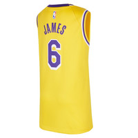 NIKEOUTLETS 洛杉矶湖人队詹姆斯NBA大童男孩球衣DR0865