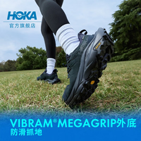 HOKA ONE ONE【李现同款】女款冬季卡哈2防水低帮徒步鞋KAHA 2 LOW GTX户外 黑色/黑色 38