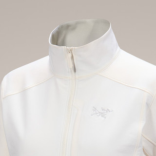 ARC'TERYX始祖鸟 GAMMA JACKET 防风 女子 软壳夹克 Arctic Silk/极地白 XL